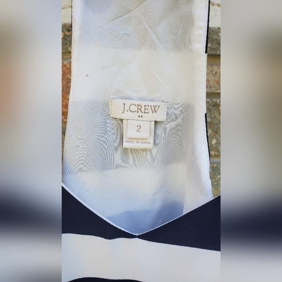 J.Crew Spaghetti Strap Lightweight striped Women's Dress Size 2 - Picture 4 of 10